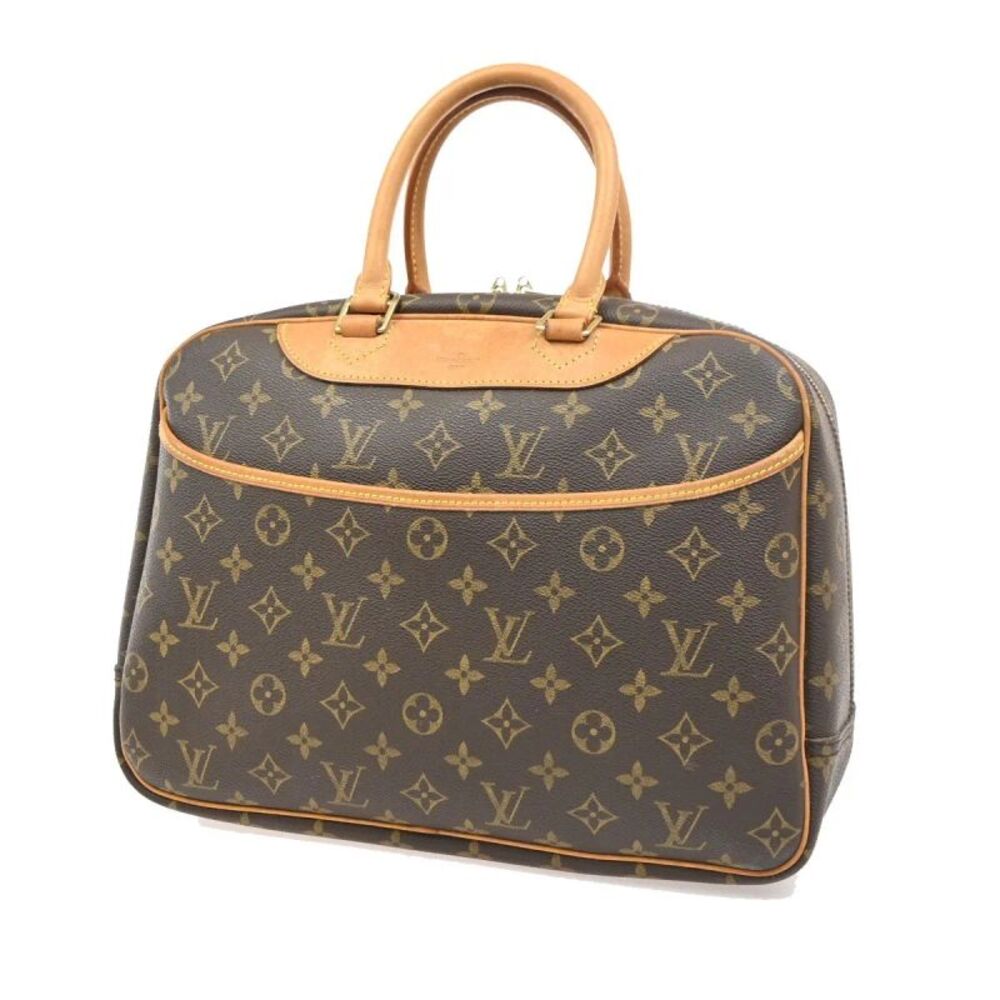 Louis Vuitton Deauville Monogram Brown Canvas Handbag
